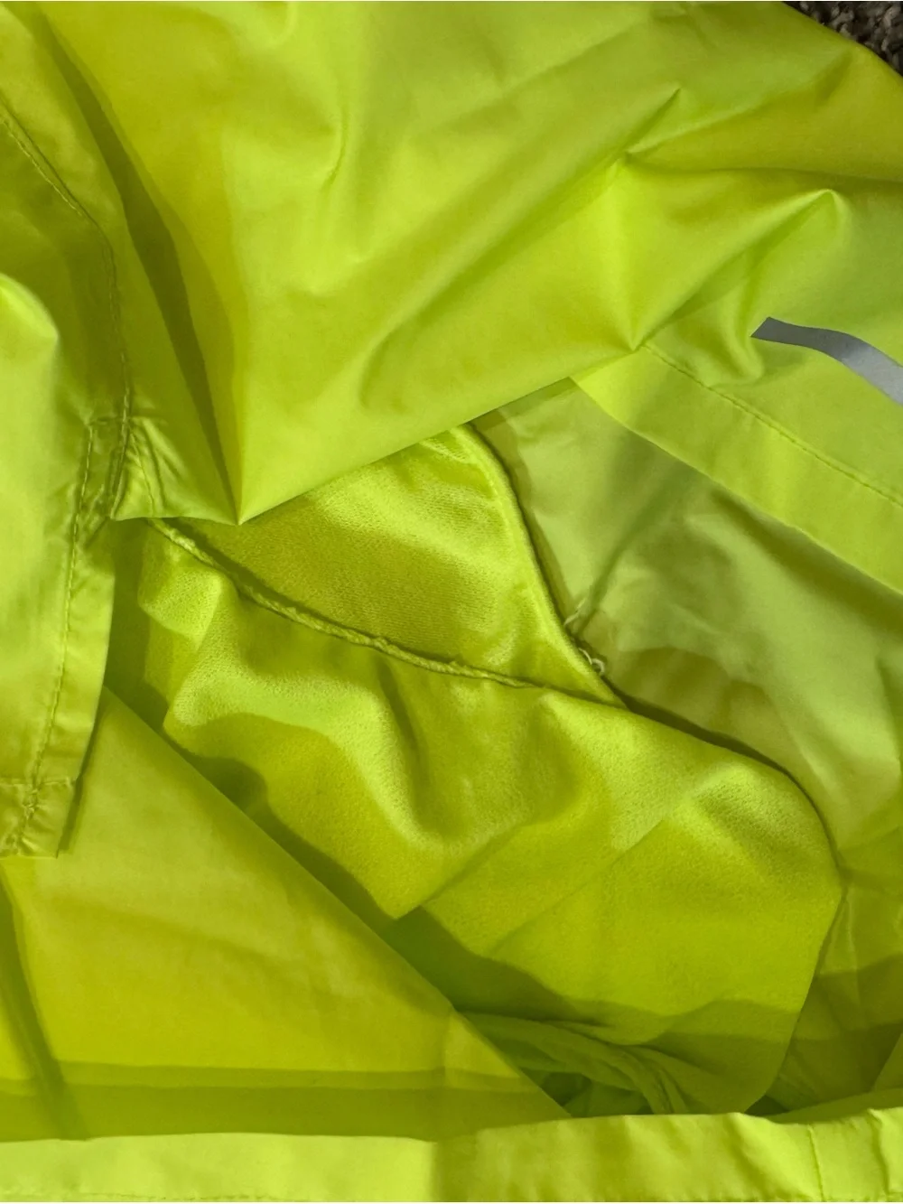 The North Face High-Visibility Yellow Athletic Shorts